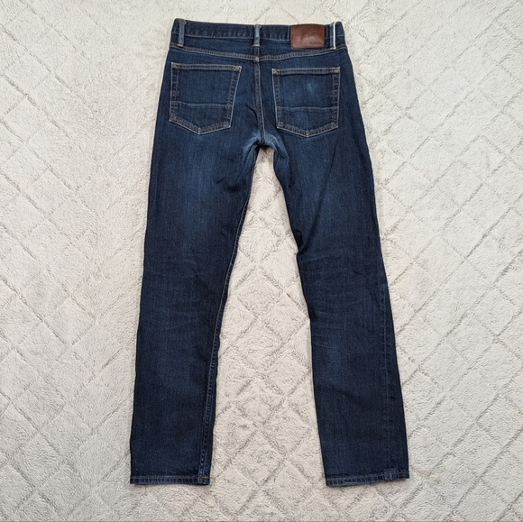 Gustin Jeans Mens 32 Blue Indigo Selvedge Slim Raw Cotton California - Picture 9 of 11